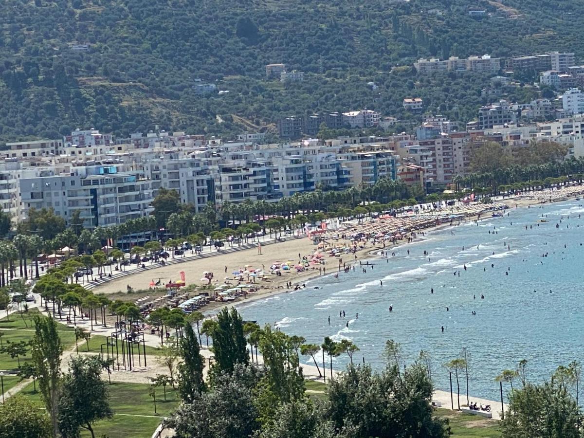 Apartment Barden Vlorë Buitenkant foto